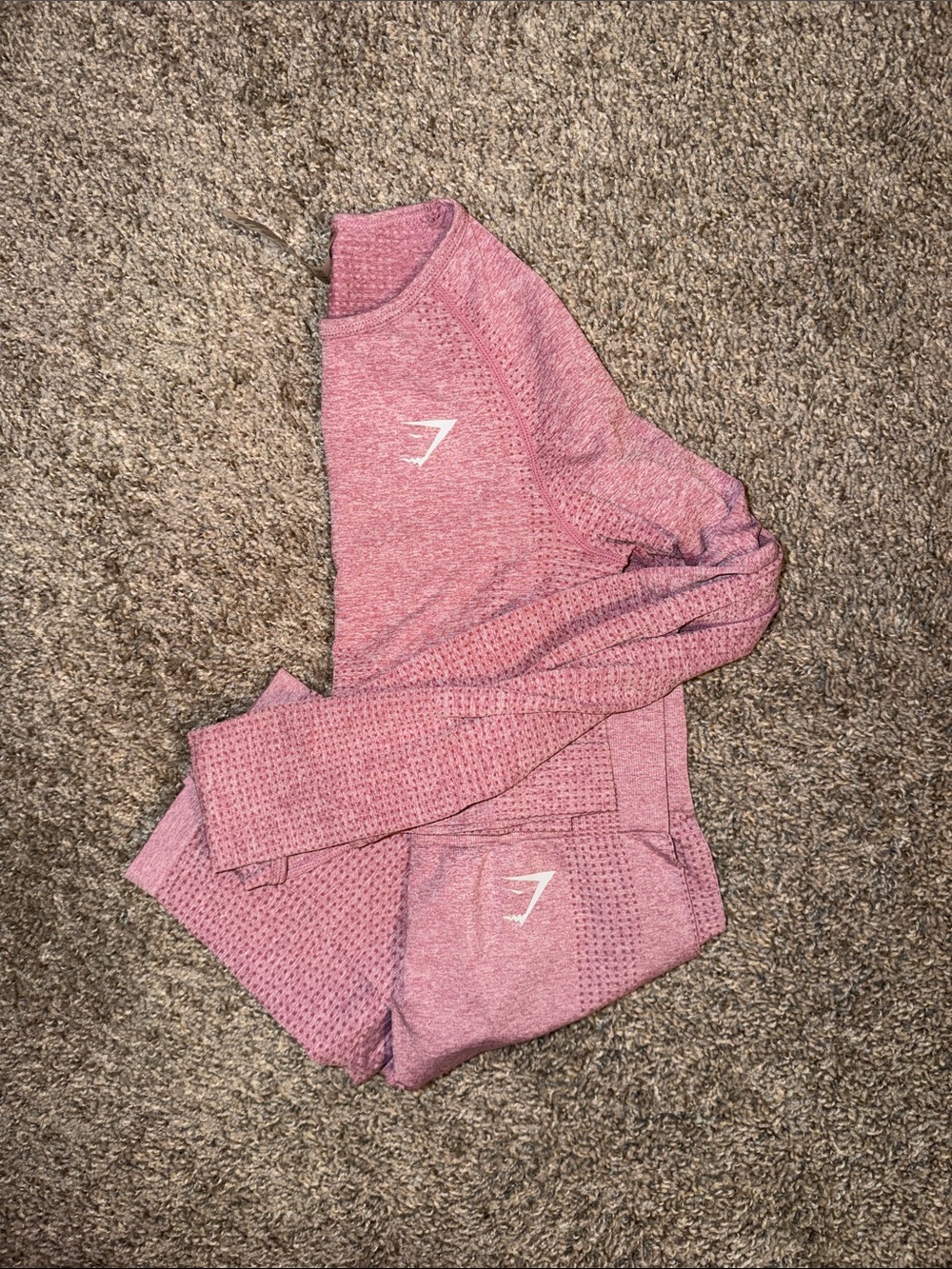 Gymshark Seamless Long Sleeve & legging set